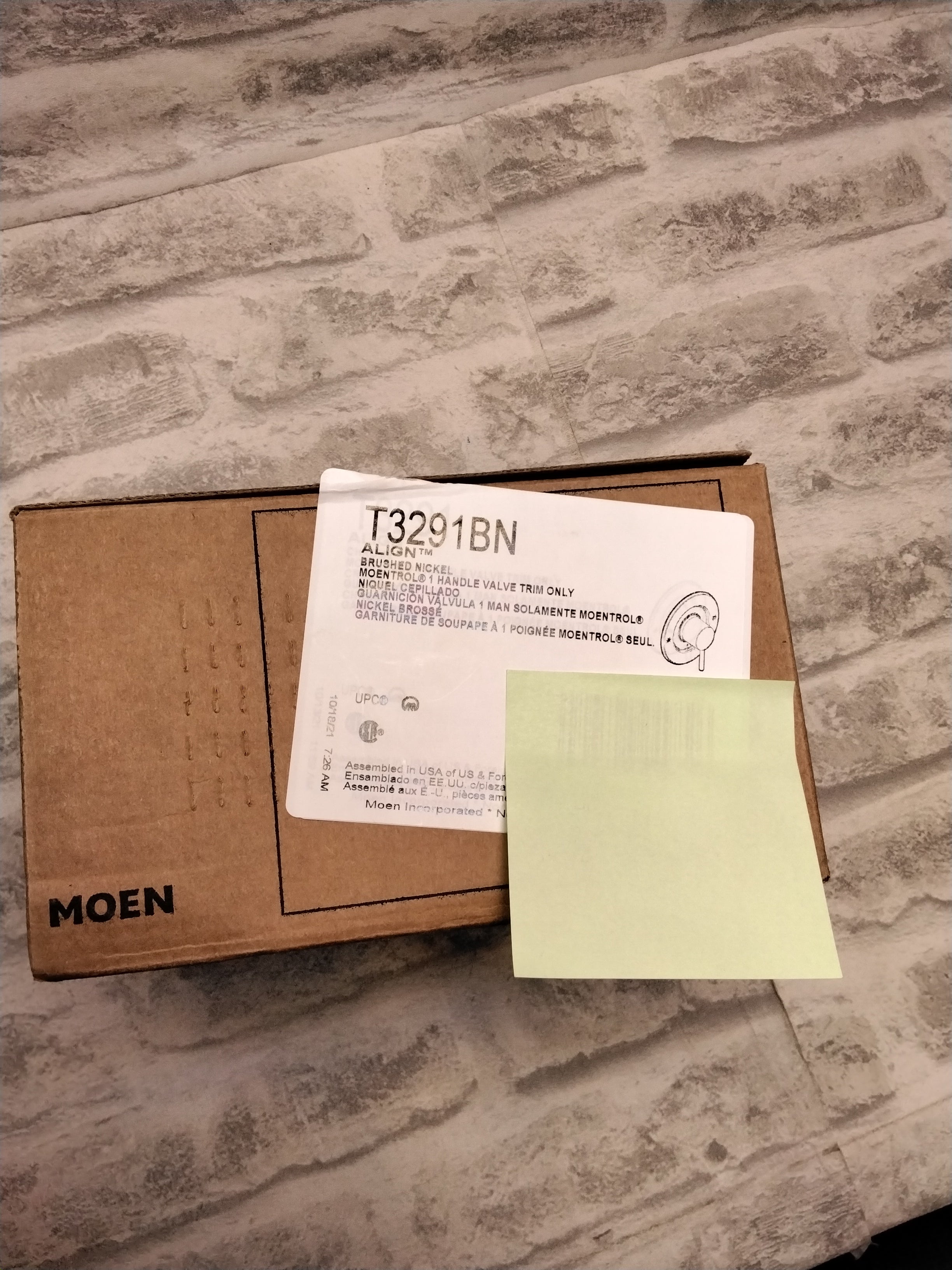 Moen Align Moentrol Volume Control Shower Valve Trim Kit, Valve Required (7639846519022)